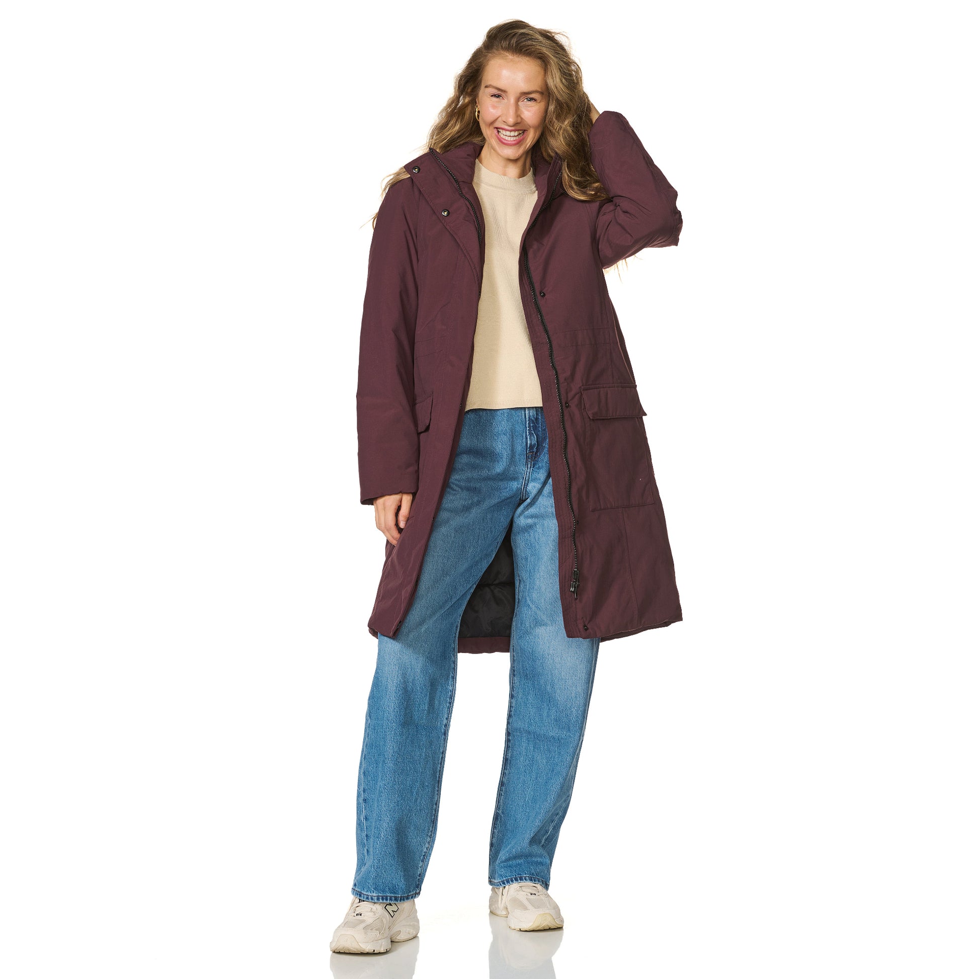 Winterparka Aspen burgandy Happy Rainy Days