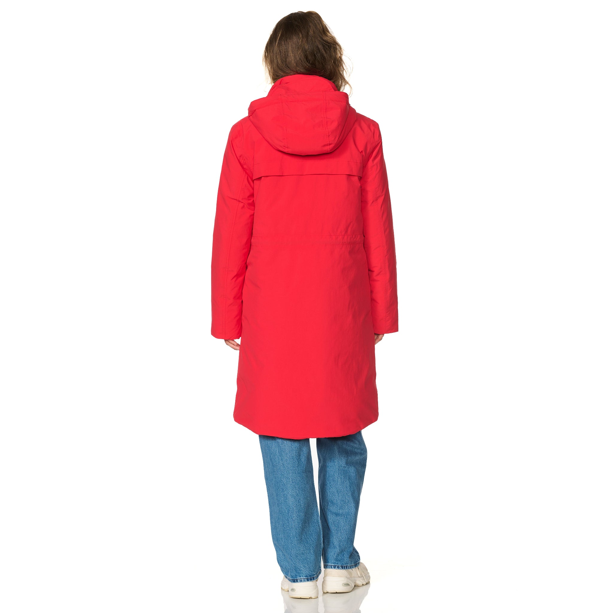 Winterparka Aspen rood Happy Rainy Days