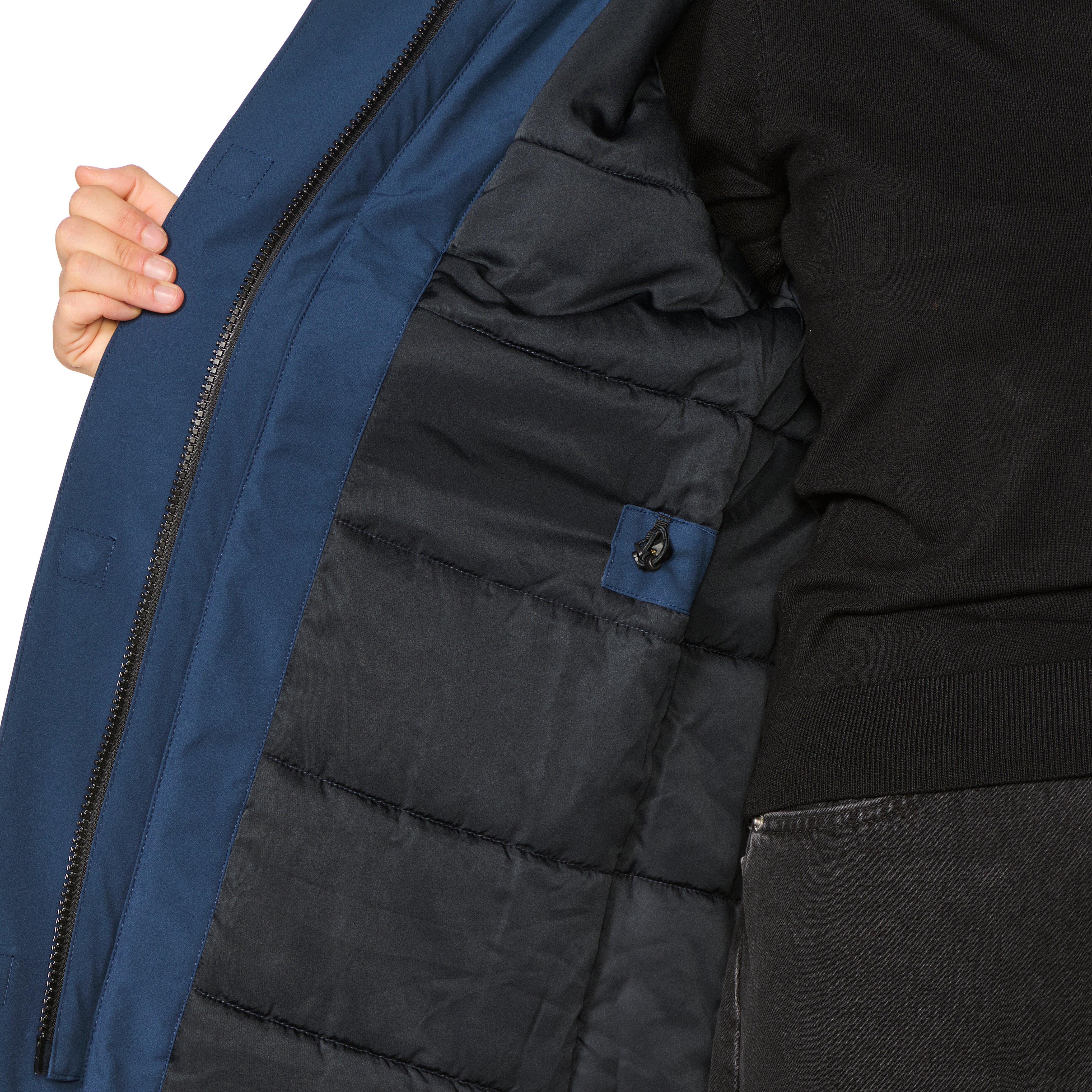Winterjas Phoenix blauw Happy Rainy Days
