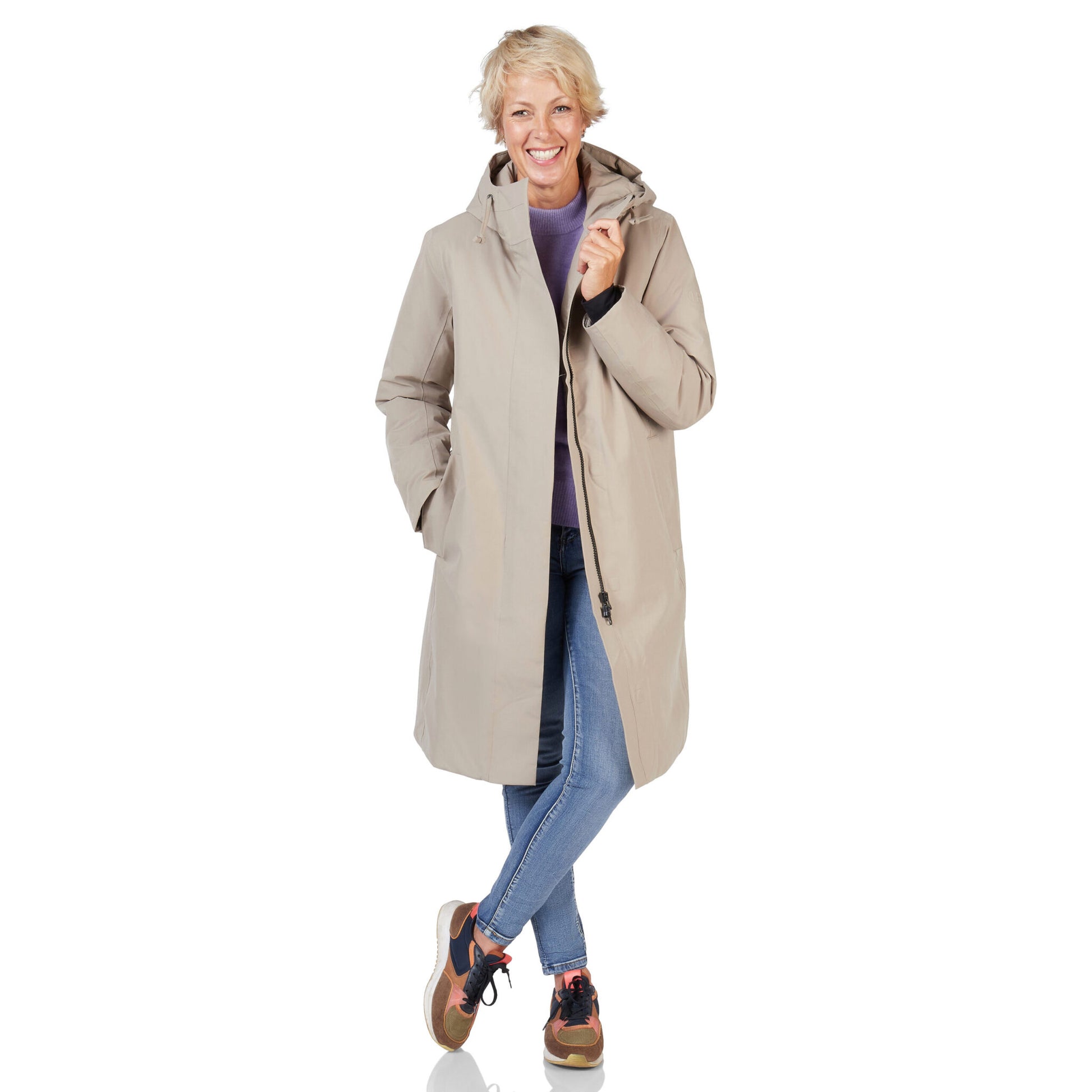 Winterjas Phoenix beige Happy Rainy Days