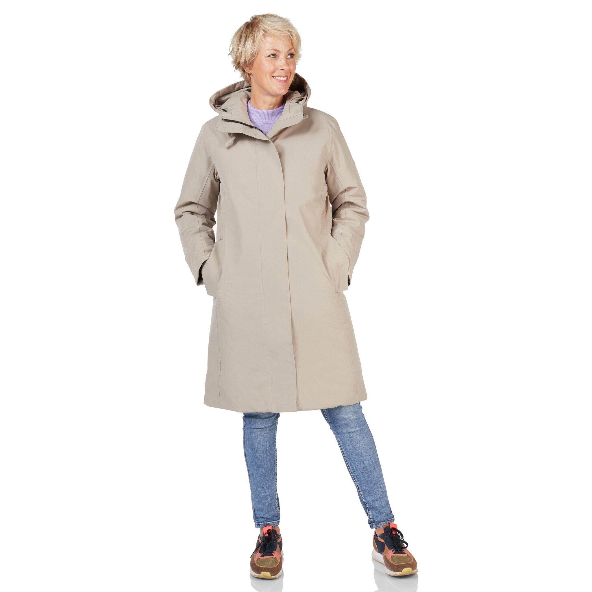 Winterjas Phoenix beige Happy Rainy Days