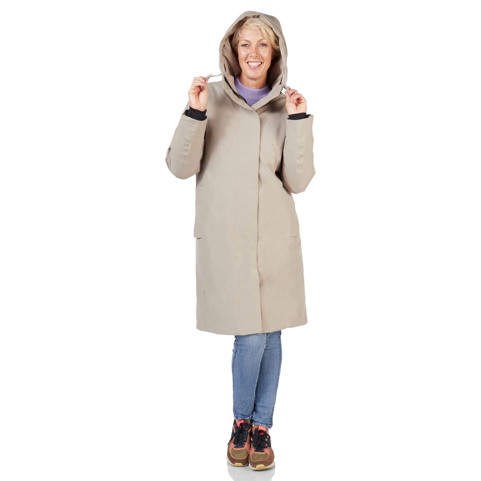 Winterjas Phoenix beige Happy Rainy Days
