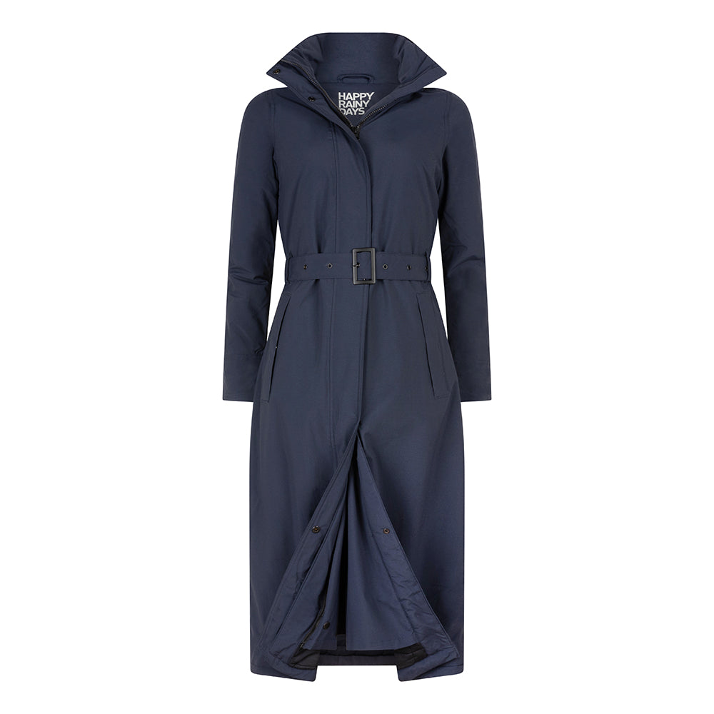 Winterjas Toronto donkerblauw happy rainy days