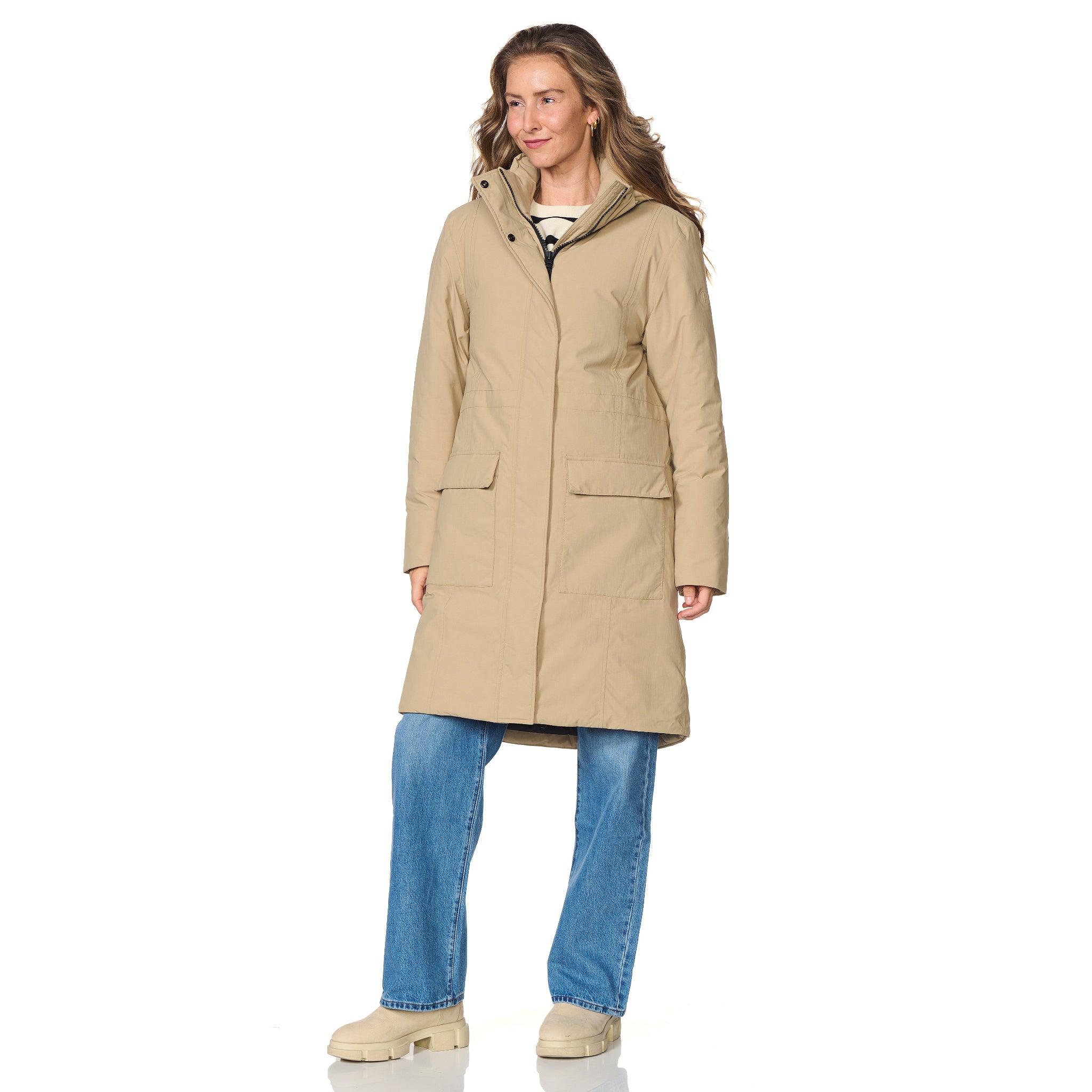 Winterparka Aspen beige Happy Rainy Days 