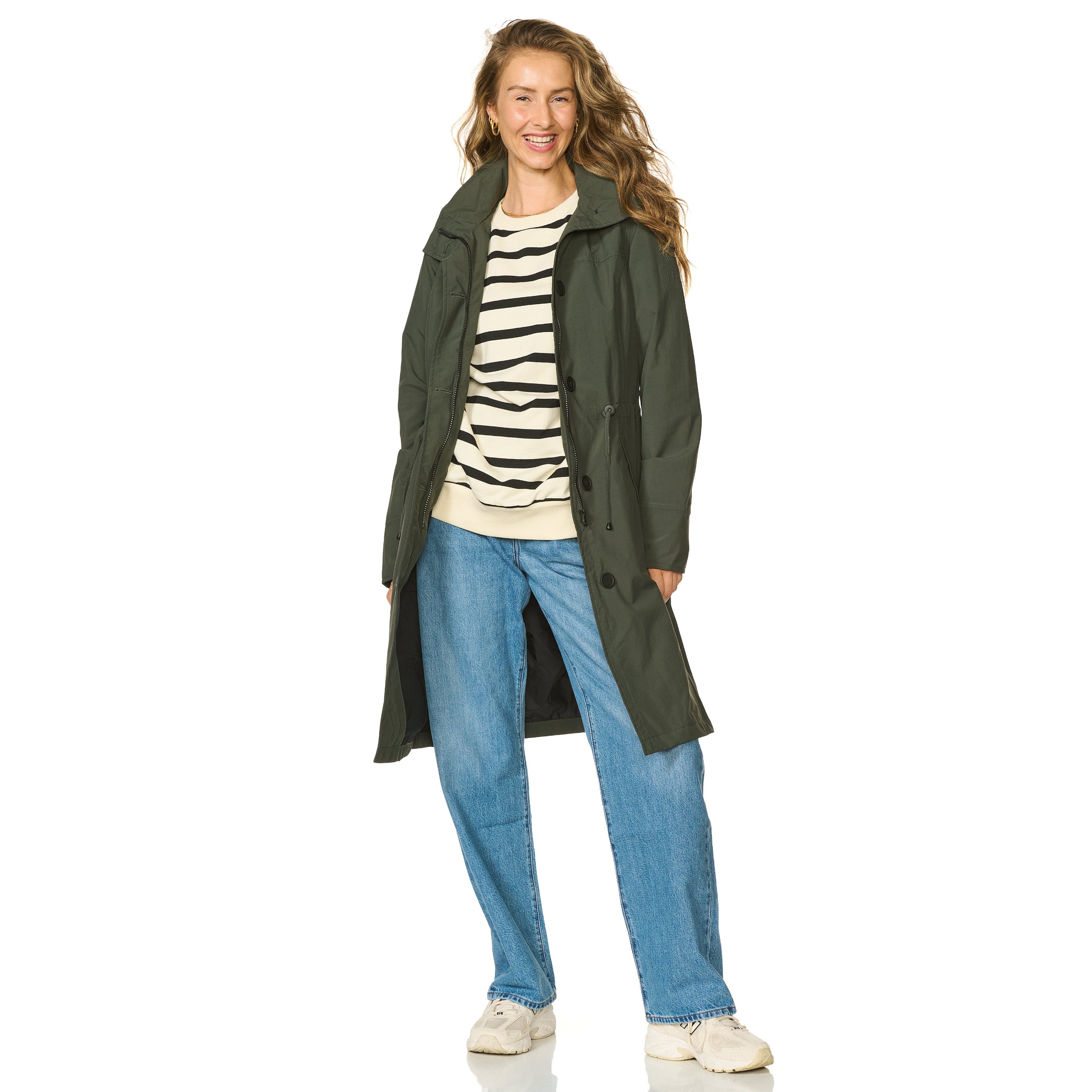 jas Porto donker groen