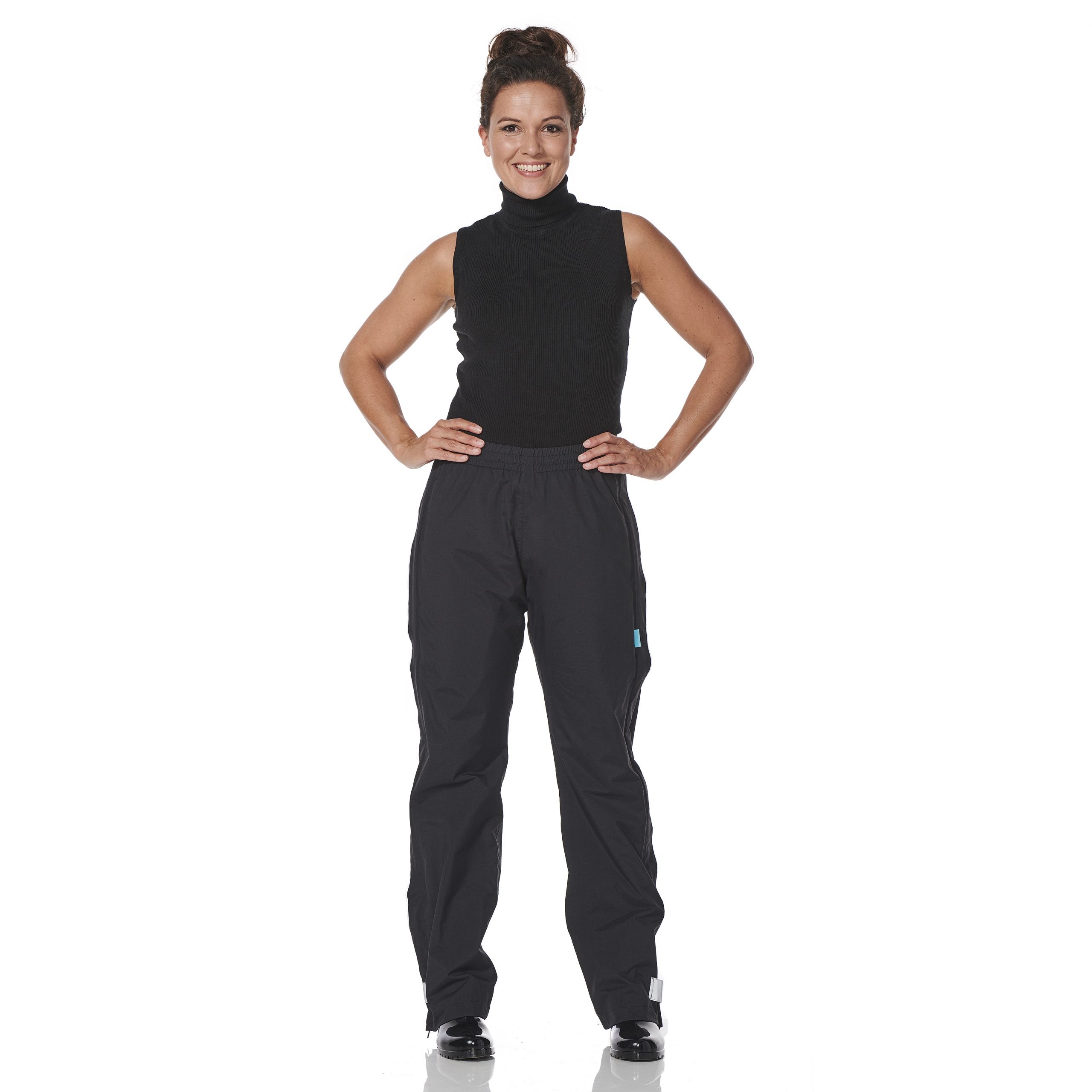 Regenbroek zwart Happy Rainy Days 